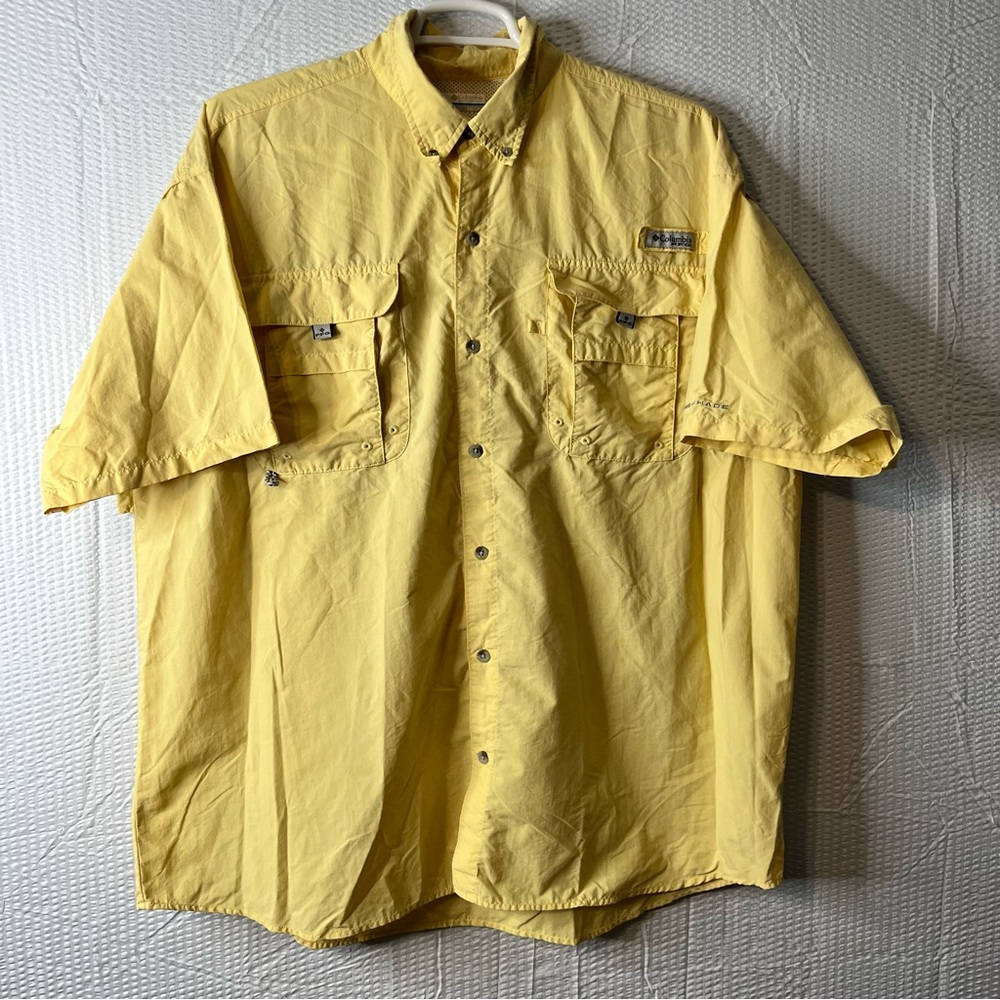 Columbia PFG Omni-Shade Fishing Shirt Size XXL